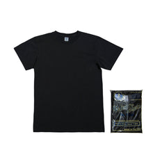 Load image into Gallery viewer, Short sleeve Crew neck Tee (2 Shirts Pac) / Black