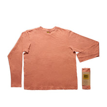 Load image into Gallery viewer, Rolled Long sleeve Crew neck Tee / Copper
