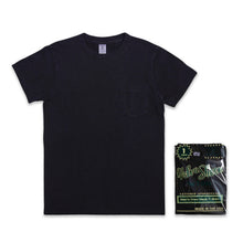 Load image into Gallery viewer, Indigo 1 Pac Short sleeve Crew neck Tee w/pocket / Black Indigo
