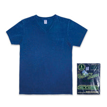 Load image into Gallery viewer, Indigo 1 Pac Short sleeve V neck Tee w/pocket / Blue Indigo
