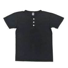 Load image into Gallery viewer, Pigment S/S Henley Tee / Black
