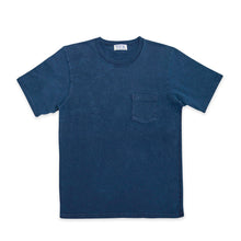 Load image into Gallery viewer, Heavy oz Pigment S/S C/N Tee w/Pkt / Navy
