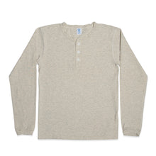 Load image into Gallery viewer, L/S Henley Tee / Oatmeal
