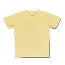 Load image into Gallery viewer, Pigment S/S C/N Tee w/PKT / Butter
