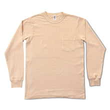 Load image into Gallery viewer, Pigment L/S Tee w/PKT / Oatmilk

