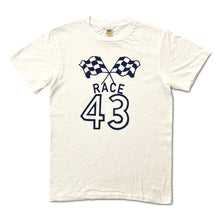 Load image into Gallery viewer, Graphic Tees / Race 43 / White
