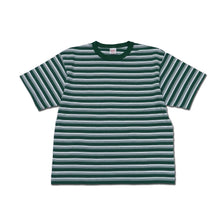 Load image into Gallery viewer, Stripe Tee / Off/G.Green
